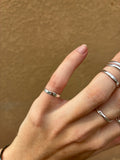 Textured Pinky Ring