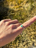 Everyday Textured Turquoise Stacker