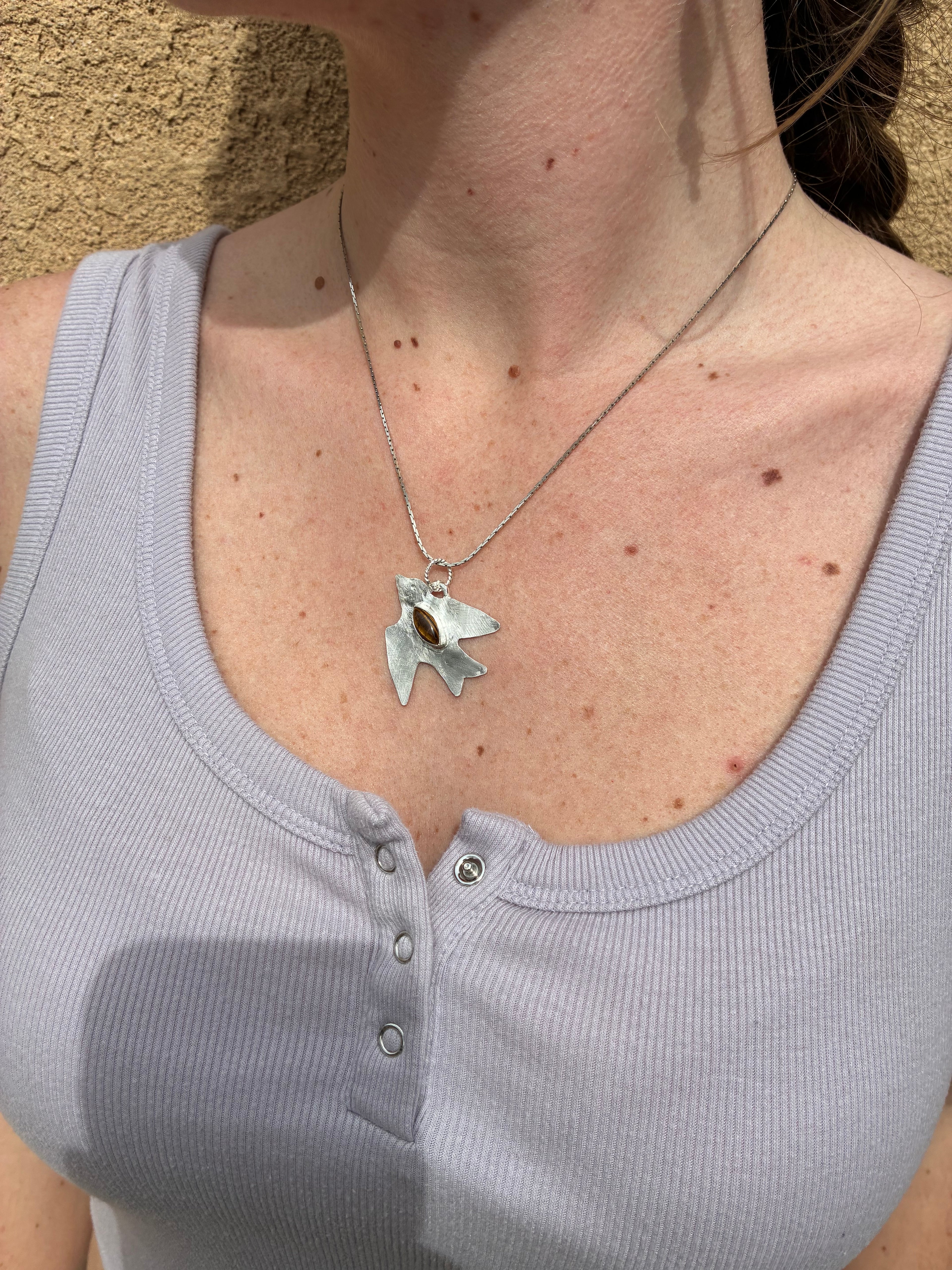 Custom Bird Pendant